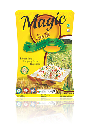 Magic Gold Rice Packaging